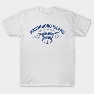 Masonboro Island, NC Beach Knot Summer Vacation T-Shirt